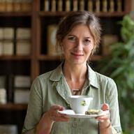 Kép a tea sommeliérről és tea szakértőről