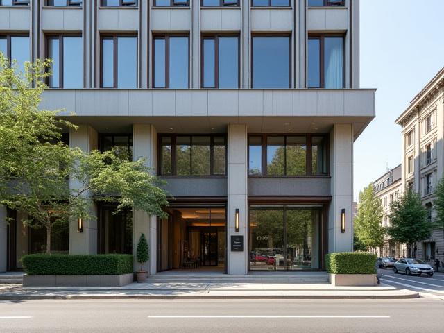 Medve Mester irodaház külső képe a Bartók Béla úton, Budapest