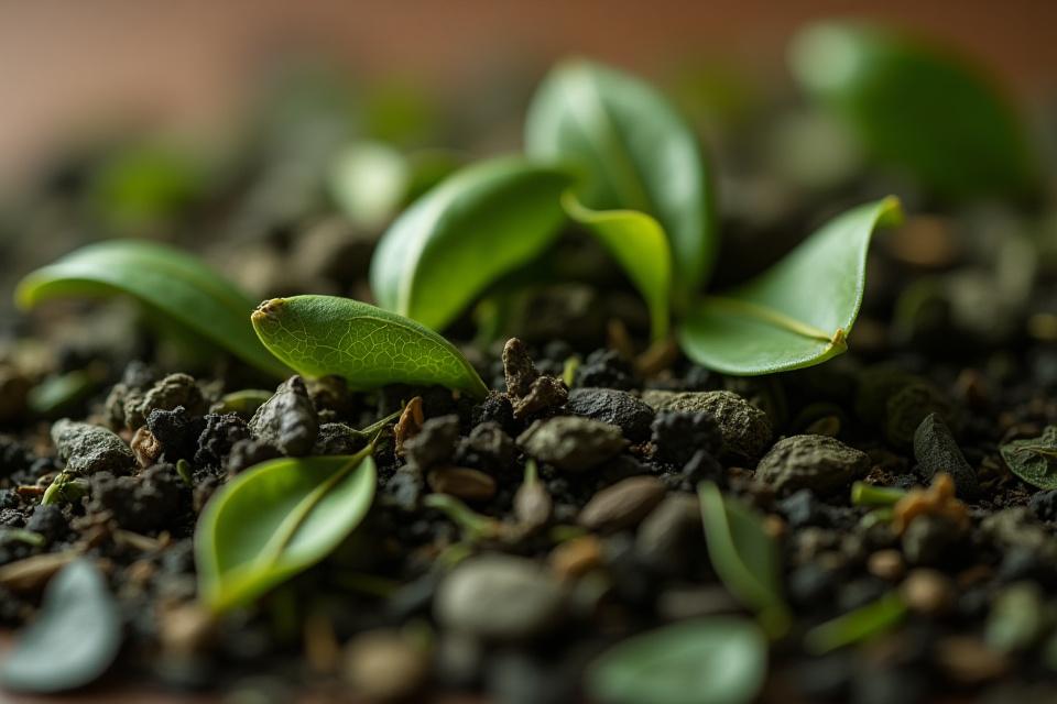Kiváló minőségű, válogatott tealevelek egy gondosan rendezett tárolóban, közeli felvétel